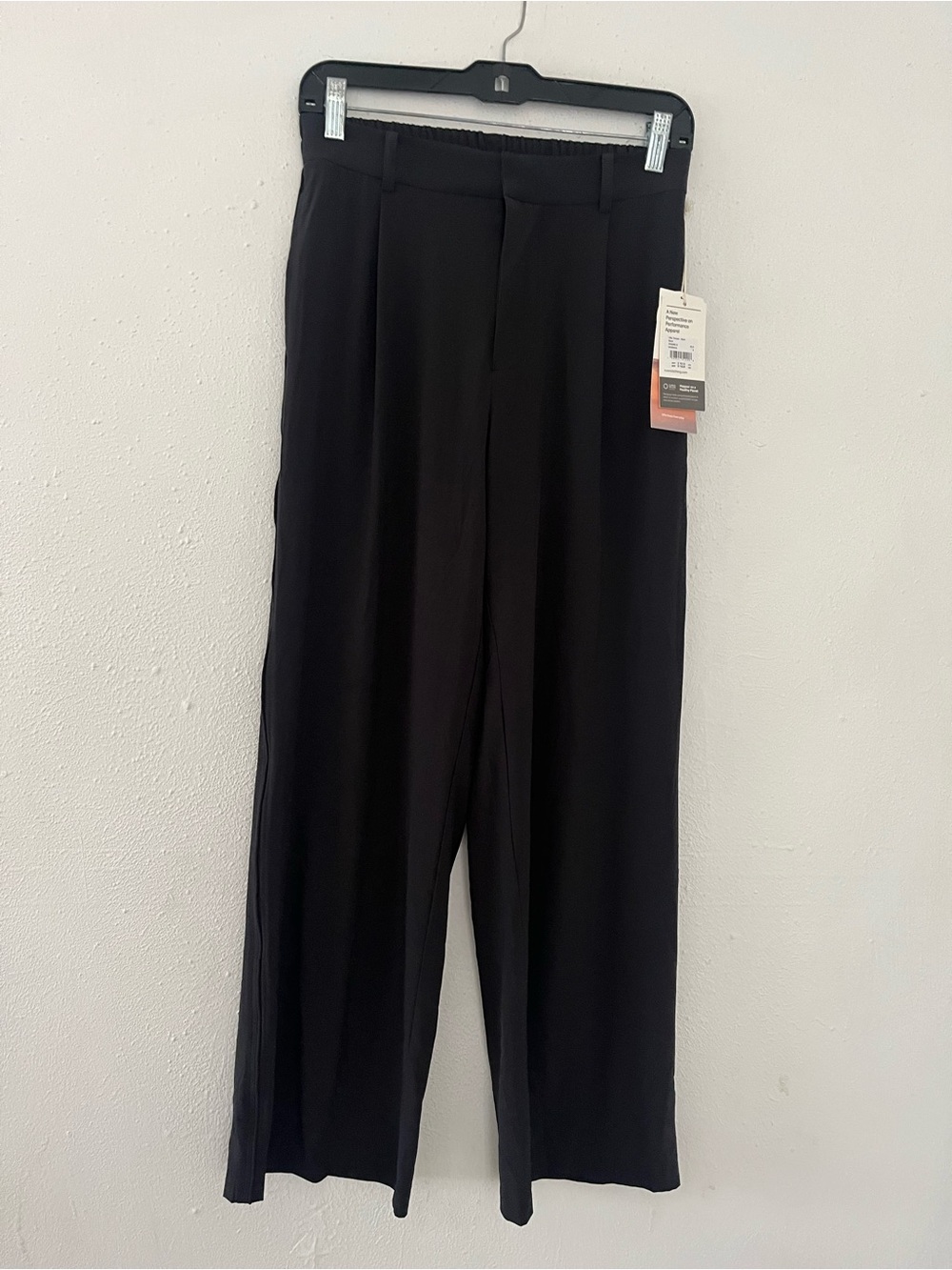 Women’s Black Wide-Leg Dress Pants - Sleek Office Staple